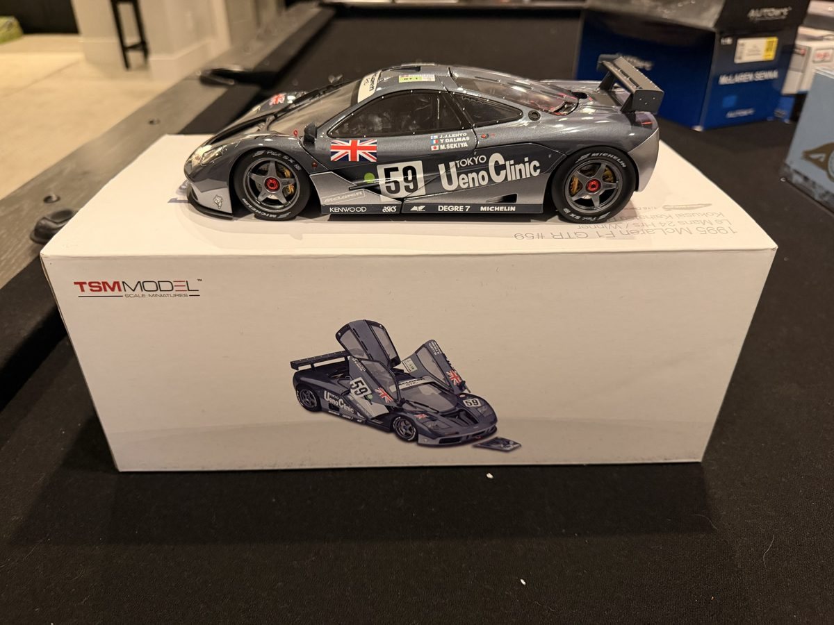 McLaren F1 GTR #59 model