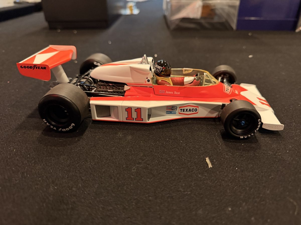 McLaren M23 James Hunt model